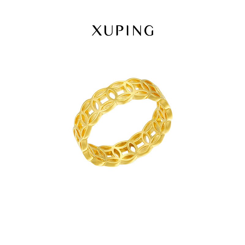 Nhẫn Kim Tiền Mạ Vàng 24K, Ý Nghĩa Phong Thủy May Mắn- XPN14
