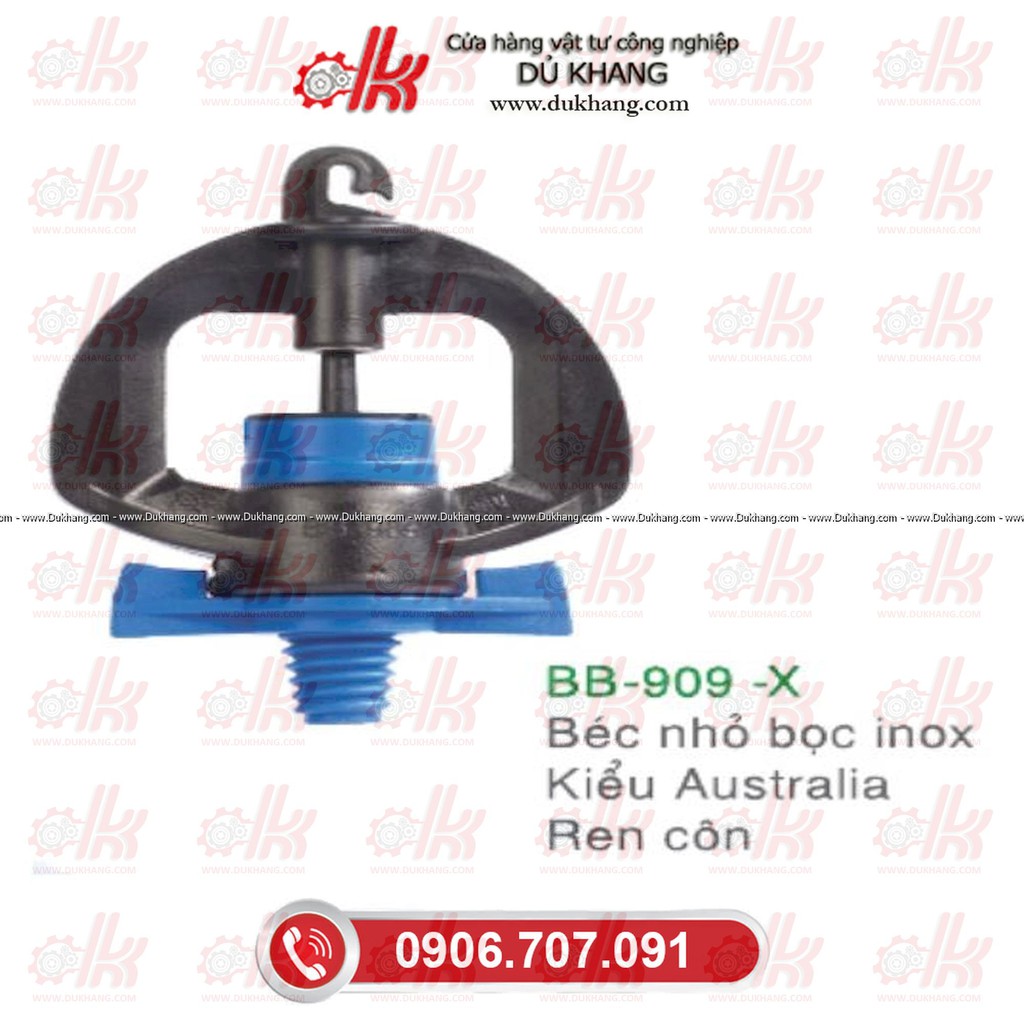 BÉC TƯỚI RAU BB 909 X