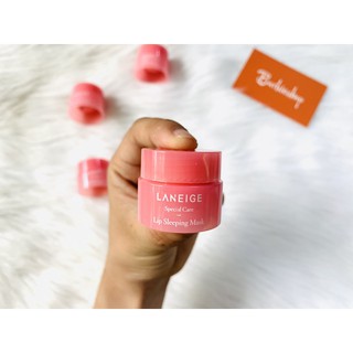 Mặt nạ ngủ giảm thâm, làm hồng môi cấp tốc Laneige Lip Sleeping Mask mini [HÀN QUỐC]