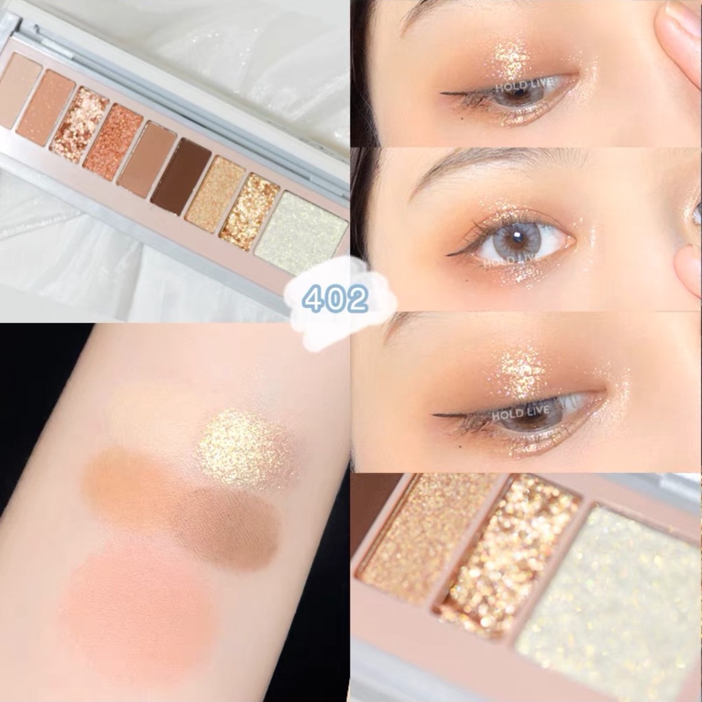 Bảng mắt 9 ô Hold Live Soft Cute Fog Language Eyeshadow Palette HL484