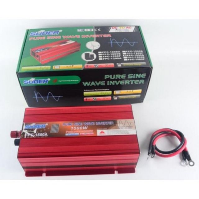Bộ Kích Điện Sin Chuẩn 1500W 12V sang 220V FPC-1500A