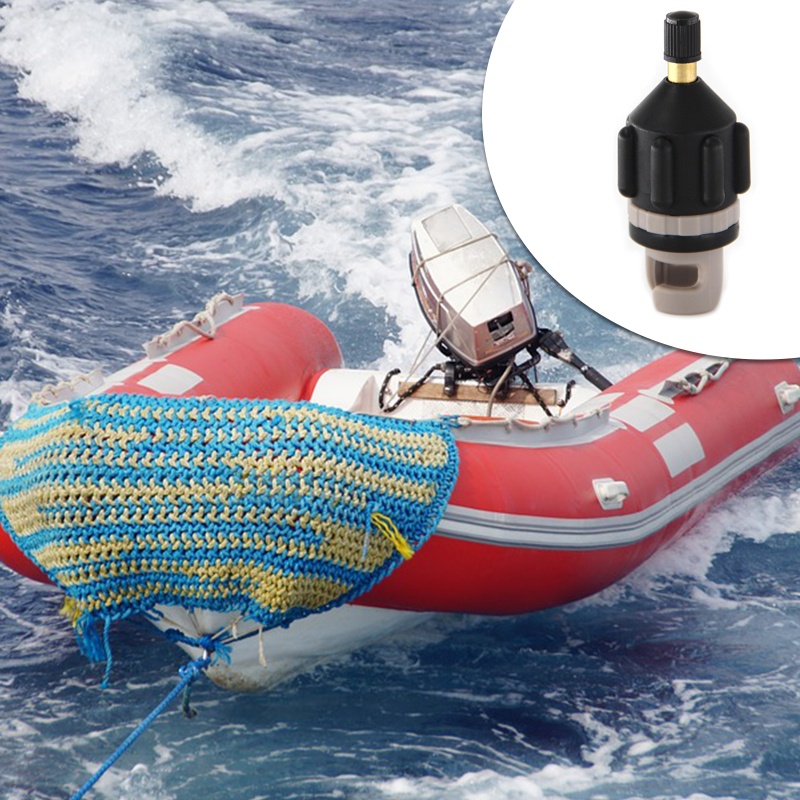 Bơm Hơi Đứng Chuyển Đổi Mái Chèo SUP - Kết Nối Đầu Bơm