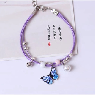 Lắc tay chuỗi hạt cỏ bốn lá may mắn