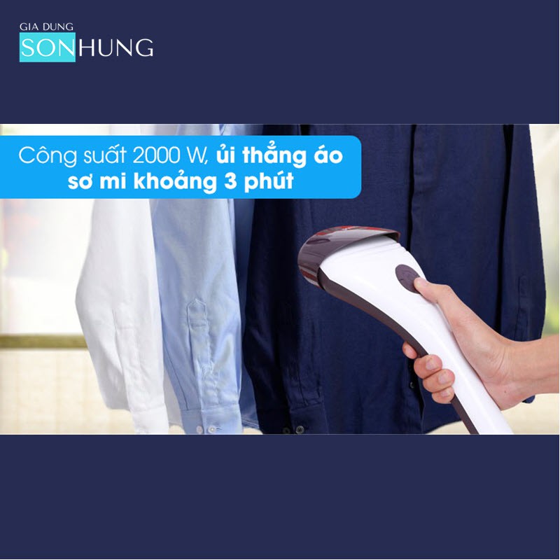 BÀN LÀ CÂY HƠI NƯỚC PHILIPS GC558 CÔNG SUẤT 2000W KÈM THÊM CẦU ỦI