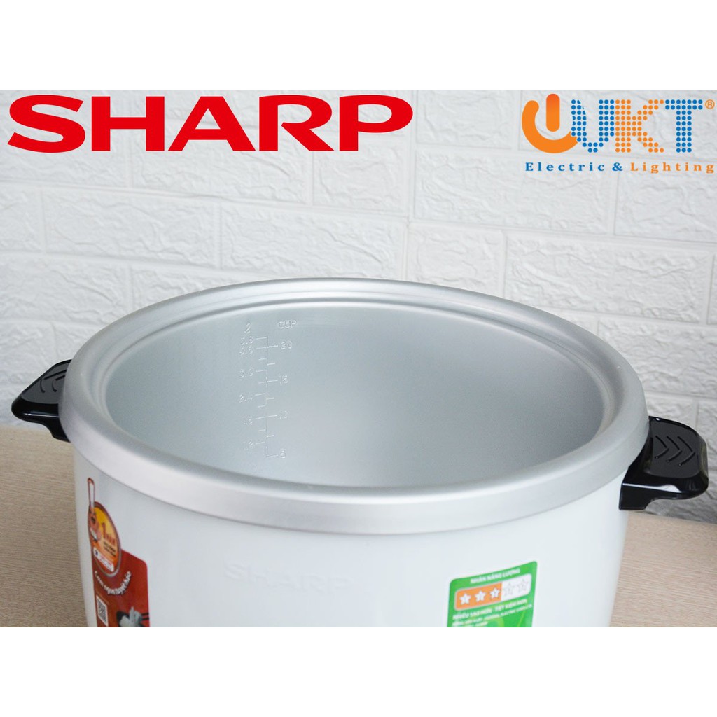 Nồi cơm điện nắp rời Sharp 3.8 lít KSH-740V (D40V)