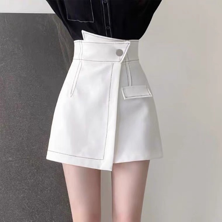 [SIÊU HOT] Quần Giả Chân Váy Chữ A Lệch Tà Cạp Cao Chỉ Nổi Xinh Xắn Hàn Quốc Ulzzang HIEKIE | BigBuy360 - bigbuy360.vn