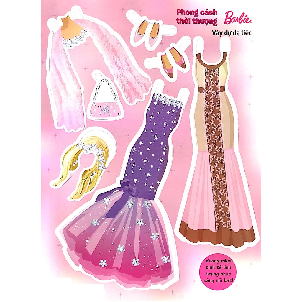 Sách - Thủ Công Dựng Hình Thời Trang Barbie - Phong Cách Thời Thượng