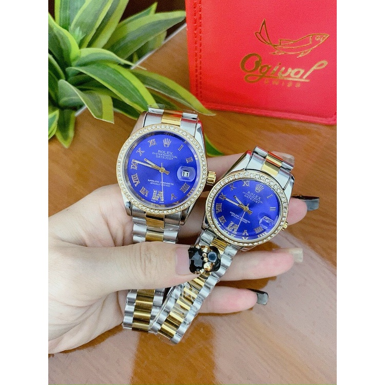 Đồng hồ rolex nam đính đá cao cấp