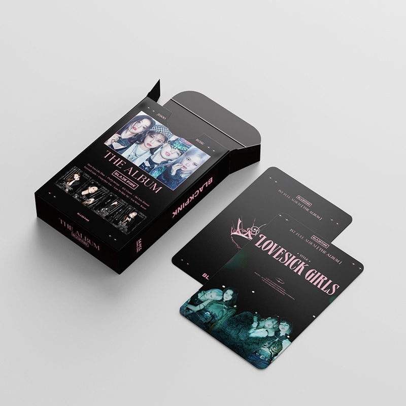   Hộp 54 Ảnh Lomo Card In Hình Nhóm Nhạc BLACKPINK