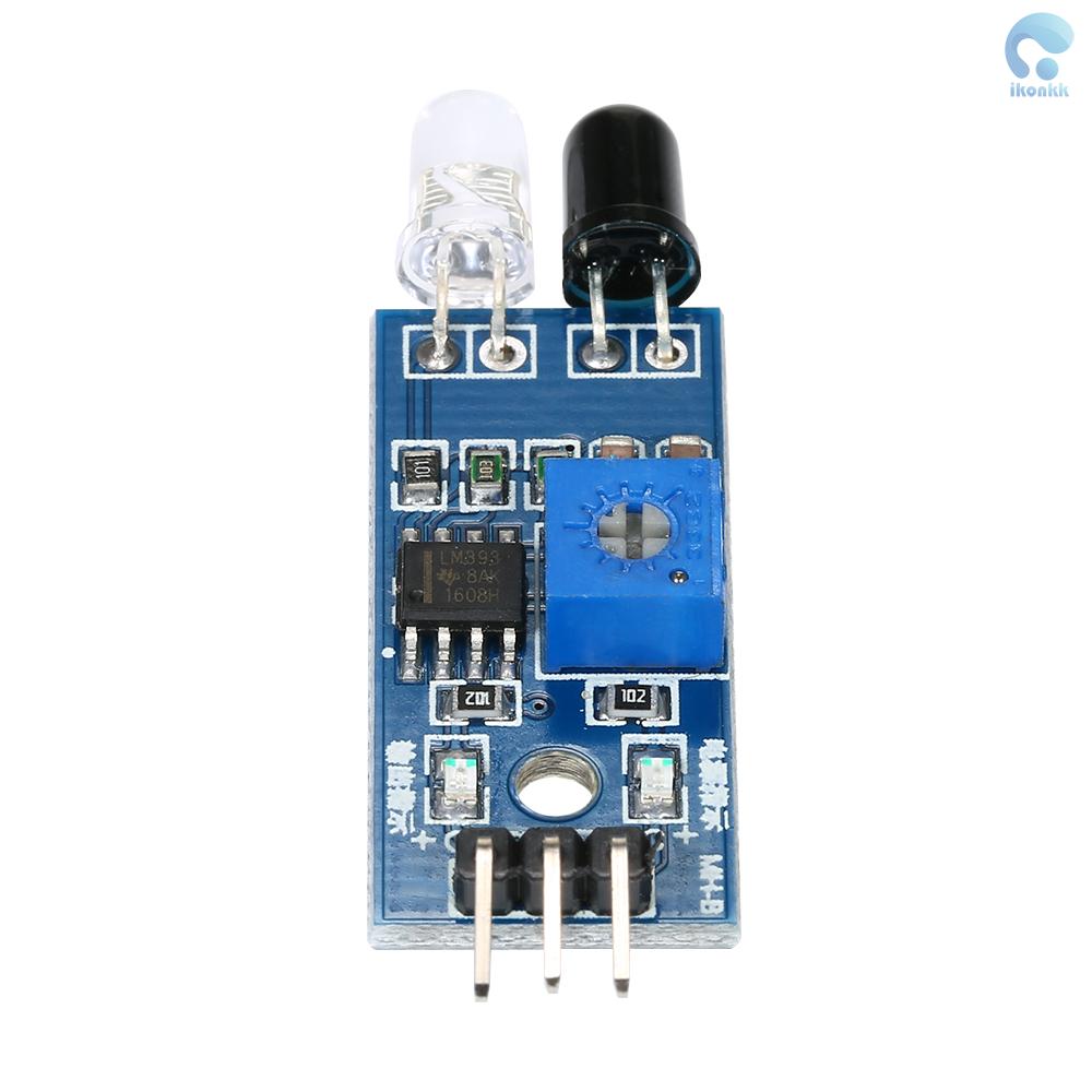 Set 5 Mô Đun Cảm Biến Hồng Ngoại Cho Xe Robot Thông Minh Arduino