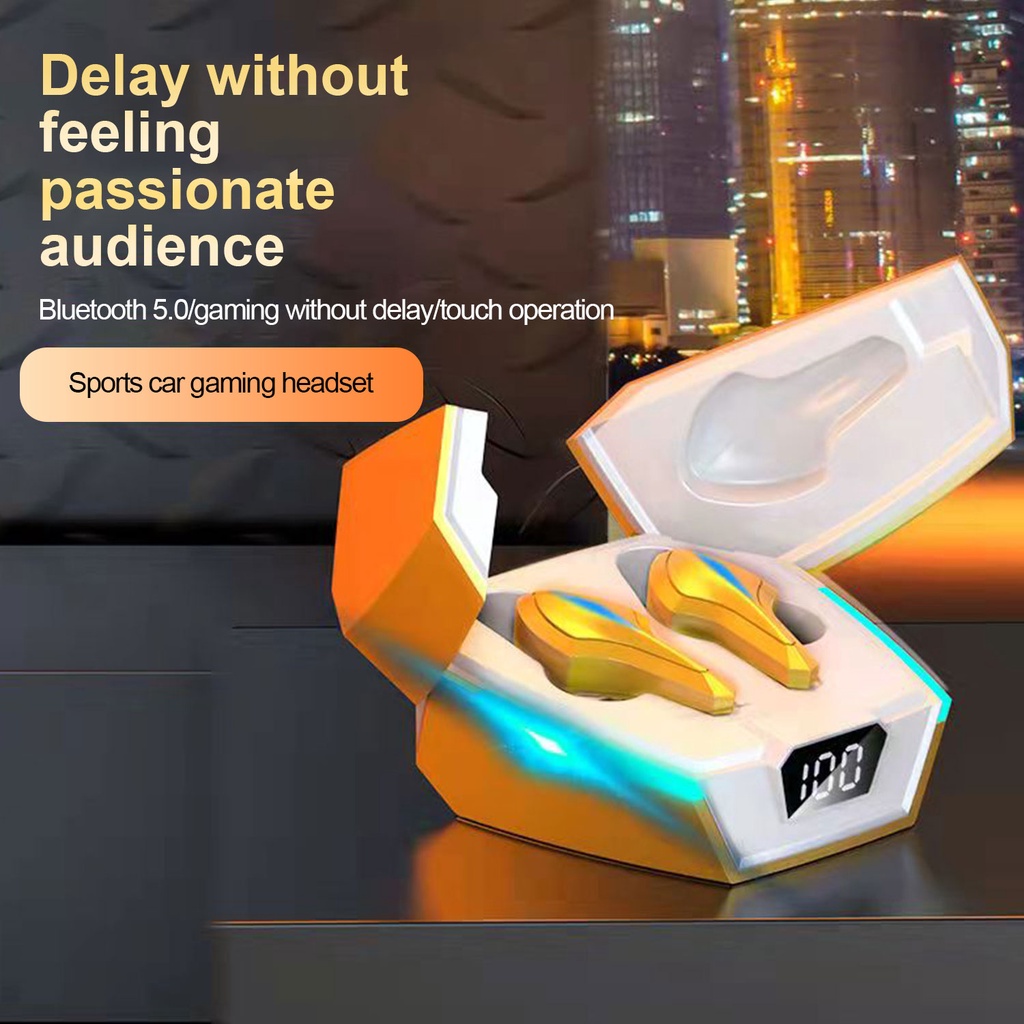 Tai nghe bluetooth nút nhét tai chấtlượng tai nghe không dây thể thao hot thời trang ， bluetooth không dây không dây chính hãng gaming PUBG the thao nhet tai TWS true wireless headphone K12