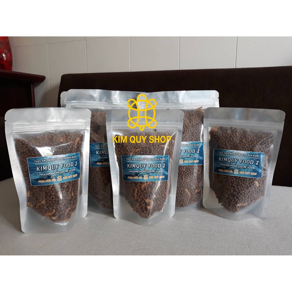 THỨC ĂN KIMQUY DÙNG CHO RÙA NƯỚC SIZE LỚN