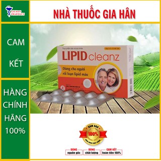 Lipidcleanz - Giải pháp hoàn hảo cho người rối loạn mỡ máu (hộp 30 viên)