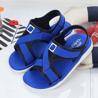 Sandal nhựa dẻo đi mưa bé trai 3-14 tuổi
