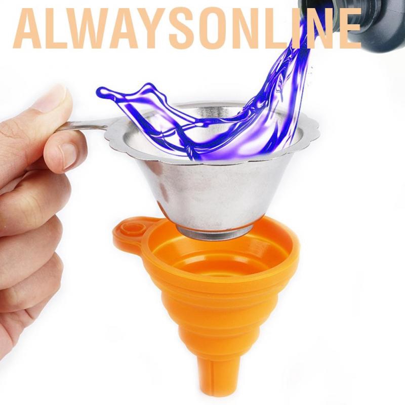 Alwaysonline 3D Printer Photosensitive Resin Filter Funnel Combination Light Curing Consumable