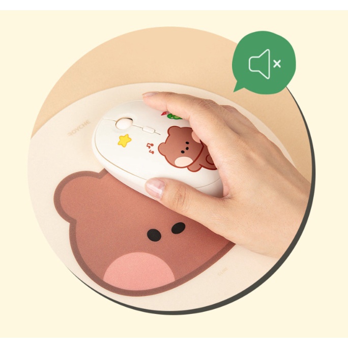 Chuột bluetooth không dây 2.4Ghz LINE FRIENDS