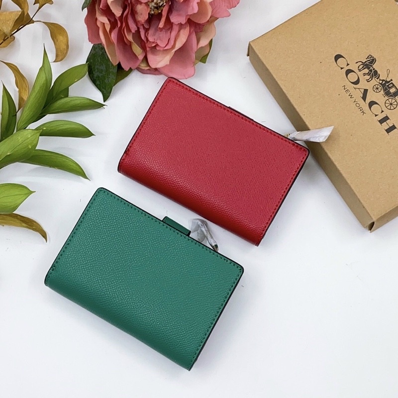 Ví Coach da thật pha canvas hàng đẹp