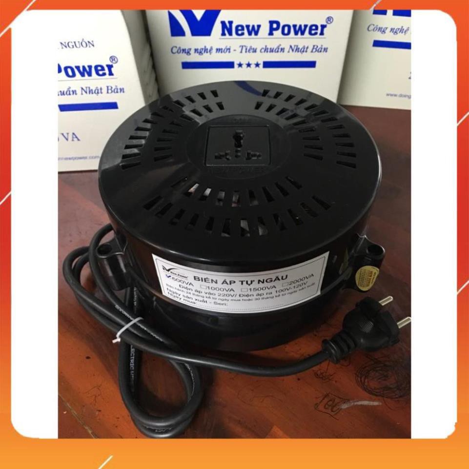 Bộ đổi nguồn 220v sang 110v 600VA New Power