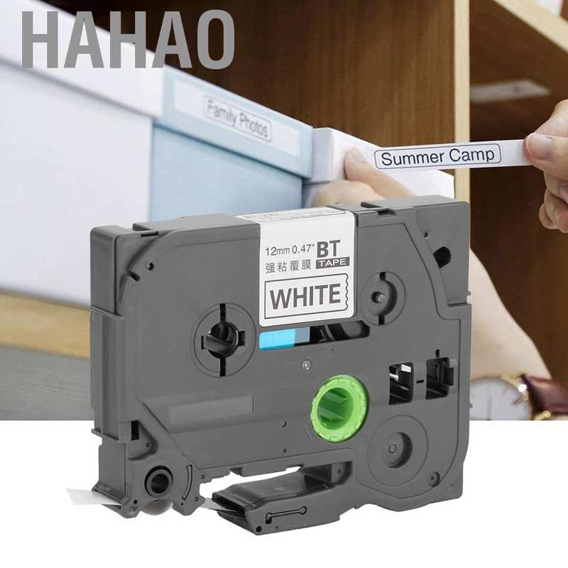 [Hahao] Hot sale Cuộn băng dán nhãn 12mm X 8m cho Brother Tze 231 P-Touch | BigBuy360 - bigbuy360.vn