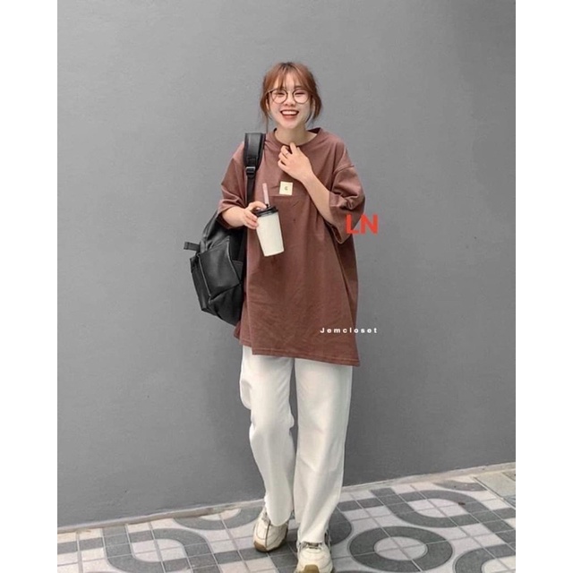 Áo thun ô vuông chữ G DA6