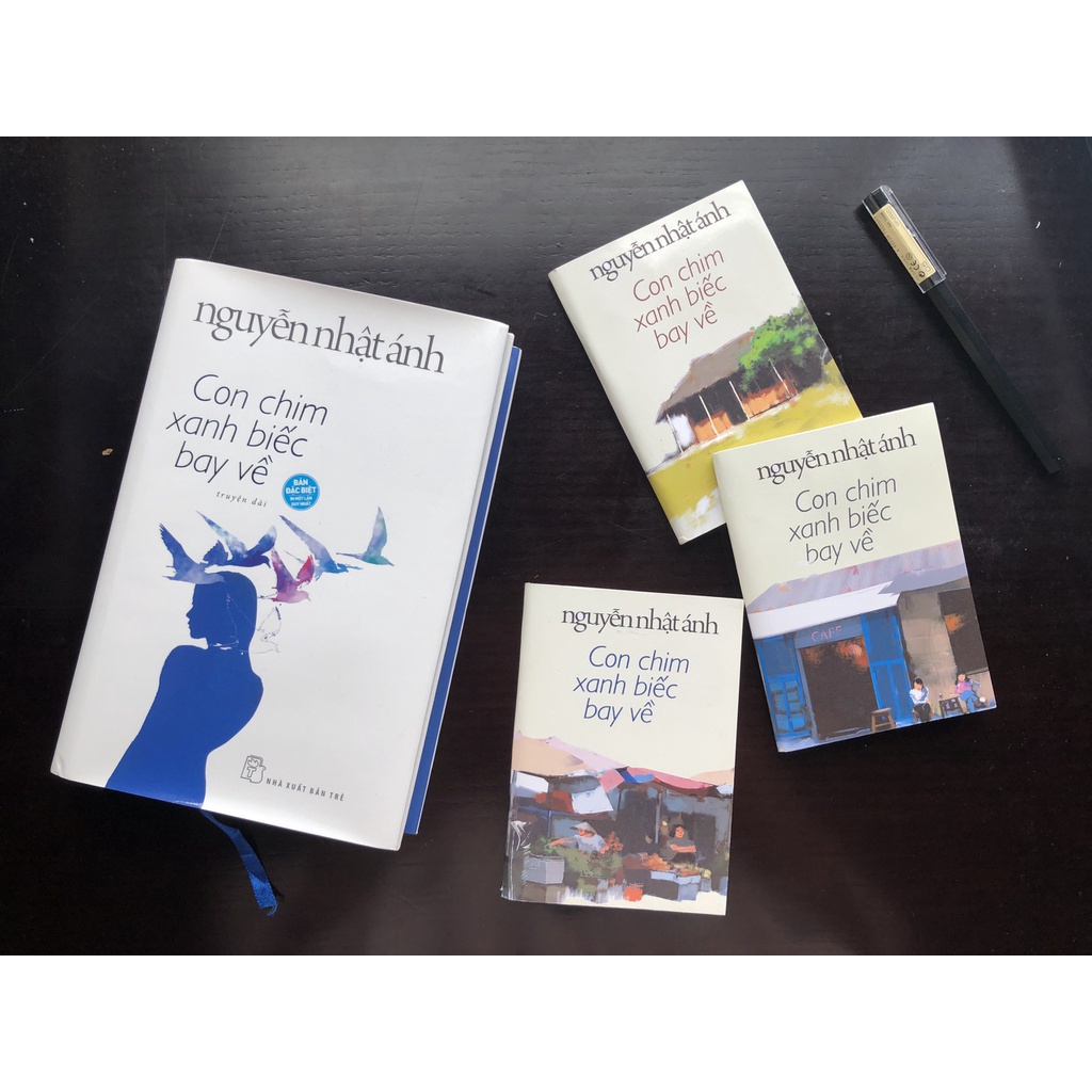 Sách Nguyễn Nhật Ánh Combo 2 Cuốn: Con Chim Xanh Biếc Bay Về + Mắt Biếc