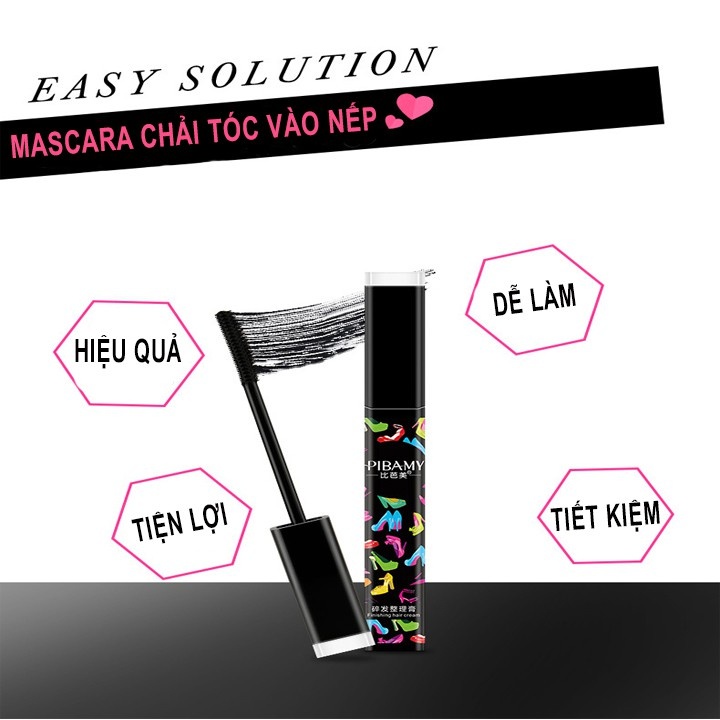 (HÀNG MỚI) Mascara lược chuốt tóc giữ tóc vào nếp, giữ nếp không bung nếp