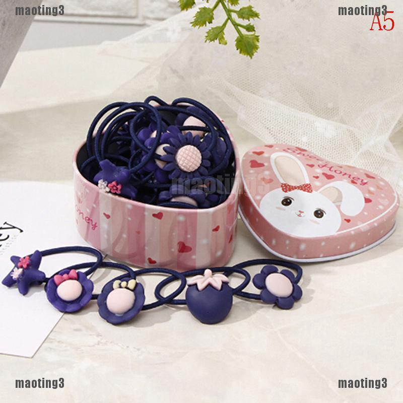 ❤Bộ 20 Dây Cột Tóc Dễ Thương Cho Nữ