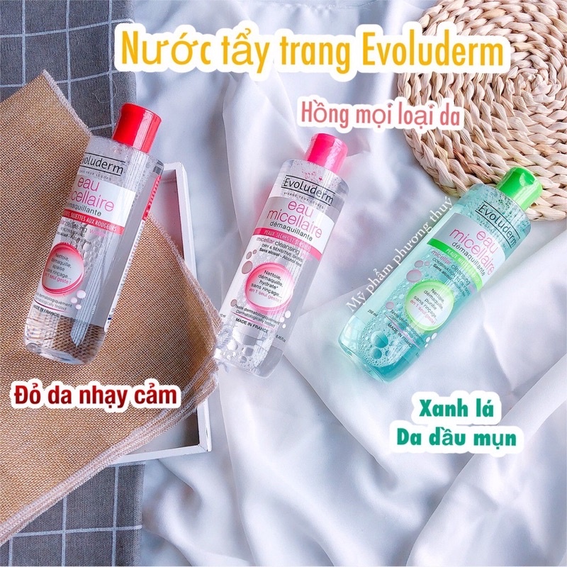 Tẩy trang Evoluderm