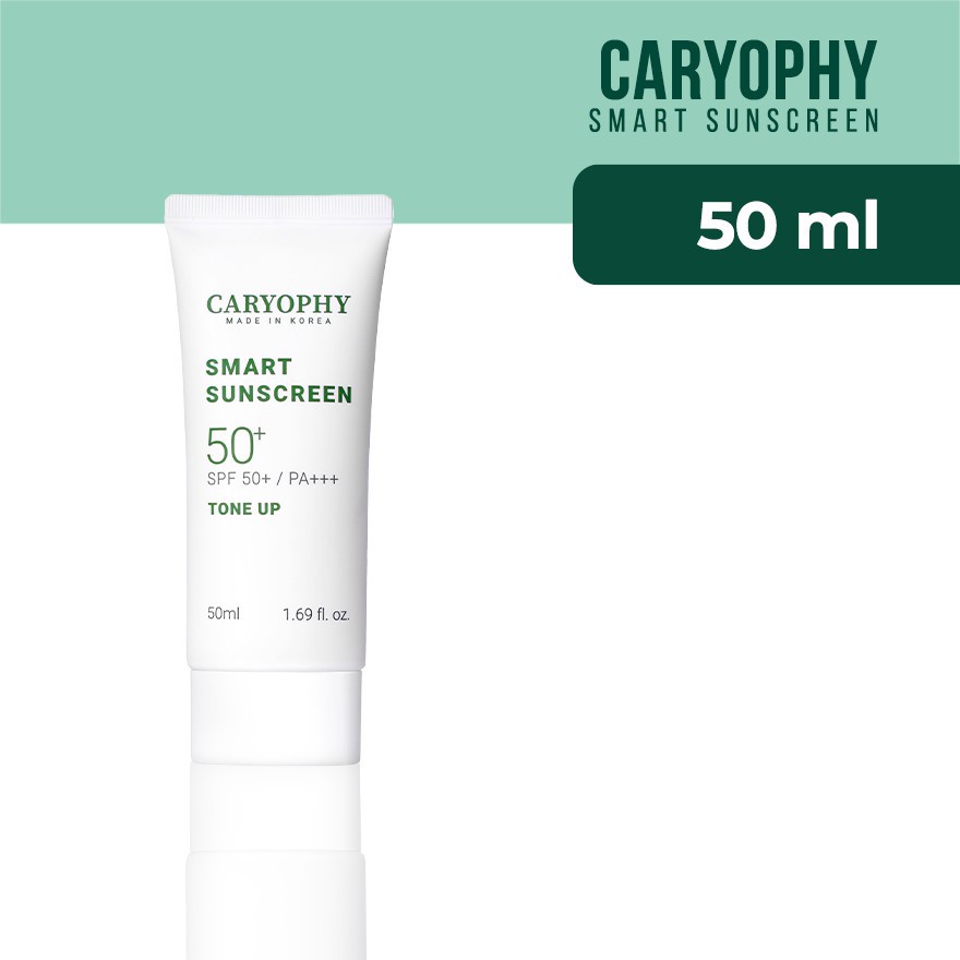 Kem Chống Nắng Nâng Tone Phục Hồi Da Tổn Thương Caryophy Smart Sunscreen Tone Up 50ml