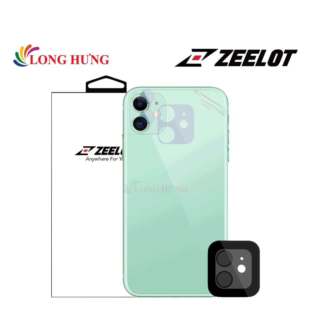 Dán Camera cường lực Zeelot iPhone 11/11 Pro/11 Pro Max - Hàng chính hãng - Dành cho Model iPhone 11 Series Chịu lực tốt