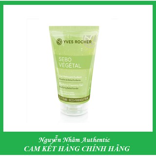 Sữa Rửa Mặt YVES ROCHER Sebo Vegetal Dành Cho Da Nhờn và Hỗn Hợp Thiên Nhờn