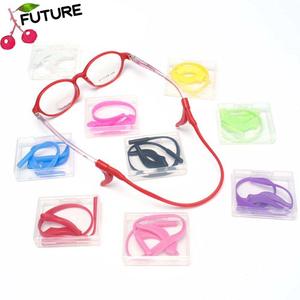 Phụ Kiện Giá Đỡ Mắt Kính Bằng Silicon Chống Trượt Có Móc Đeo Tai Tiện Dụng