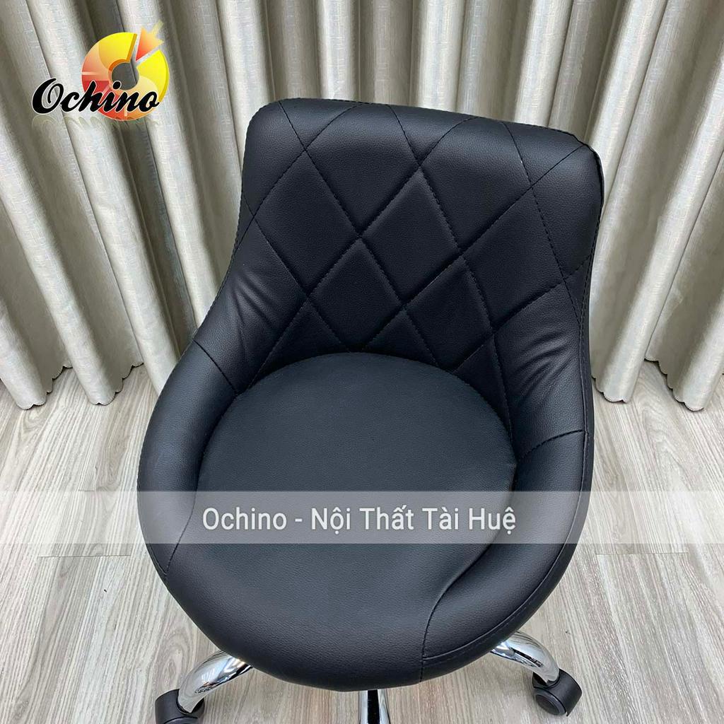 Ghế Spa Phun Săm, Ghế Trang Điểm Xoay Chân Nhện Mẫu Nỉ Da Hiện Đại Có Bánh Xe (Hàng Có Sẵn)