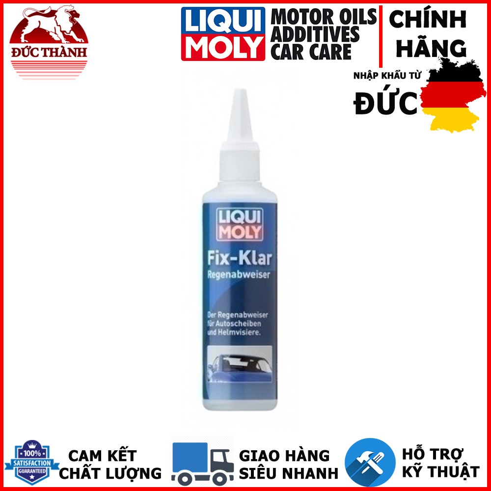 Dung dịch trượt nước kính Liqui Moly FIX-KLAR Rain Repellent 1590 Clear View ducthanhauto