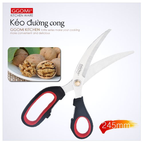 Kéo cắt đa năng đường cong GGOMI GG165