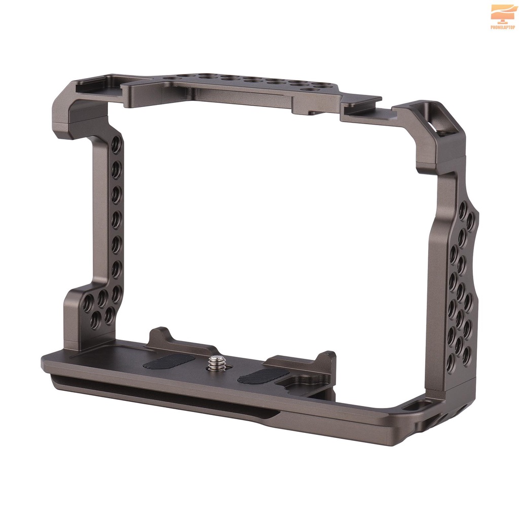 Andoer Aluminum Alloy Camera Cage Video Rig Replacement for Sony A7R III/ A7 II/ A7III