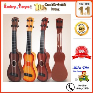 Đàn ukulele mini, đàn guitar mini cho bé tặng kèm vỏ đựng