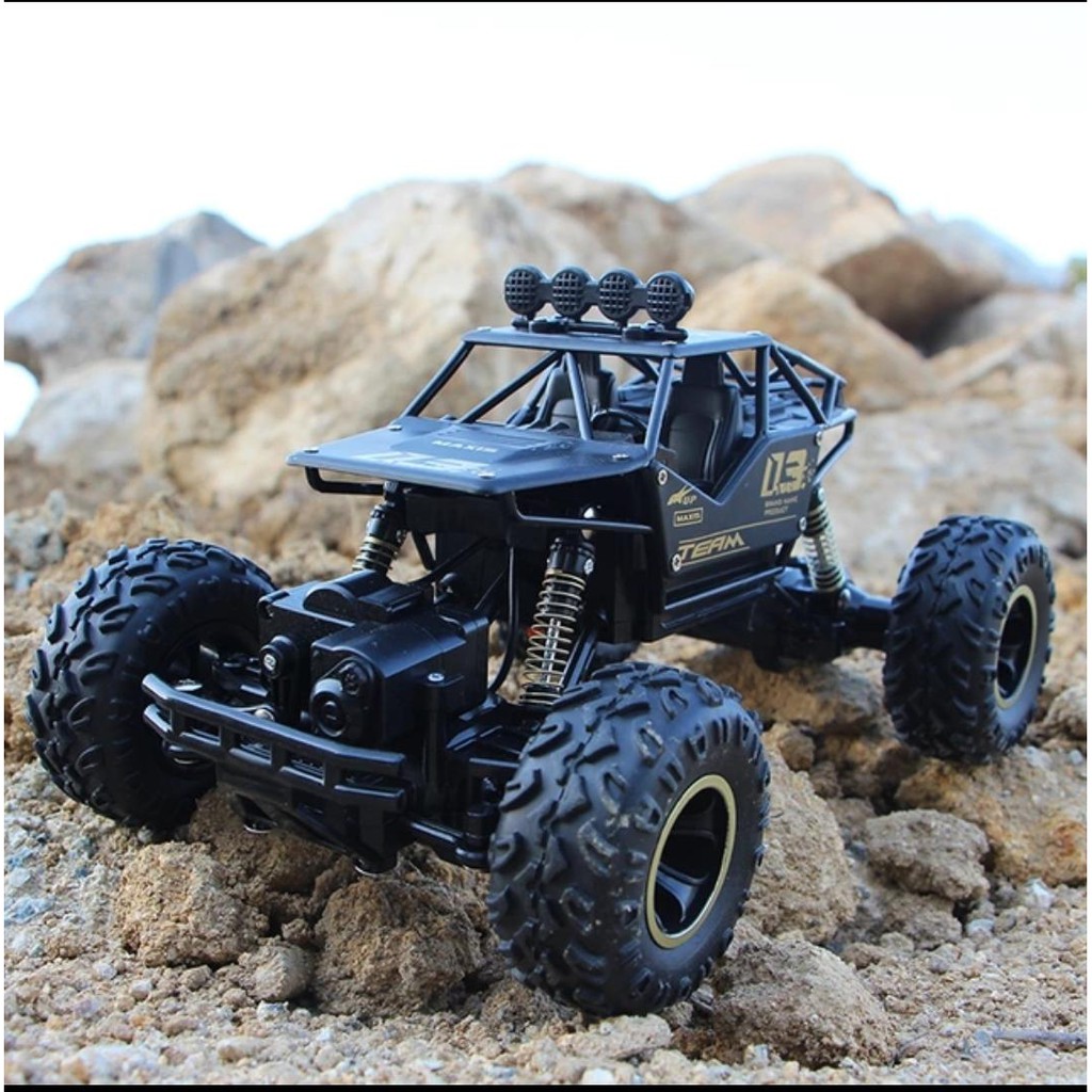 Đồ chơi Xe địa hình 2 cầu Offroad - Trắng/đen