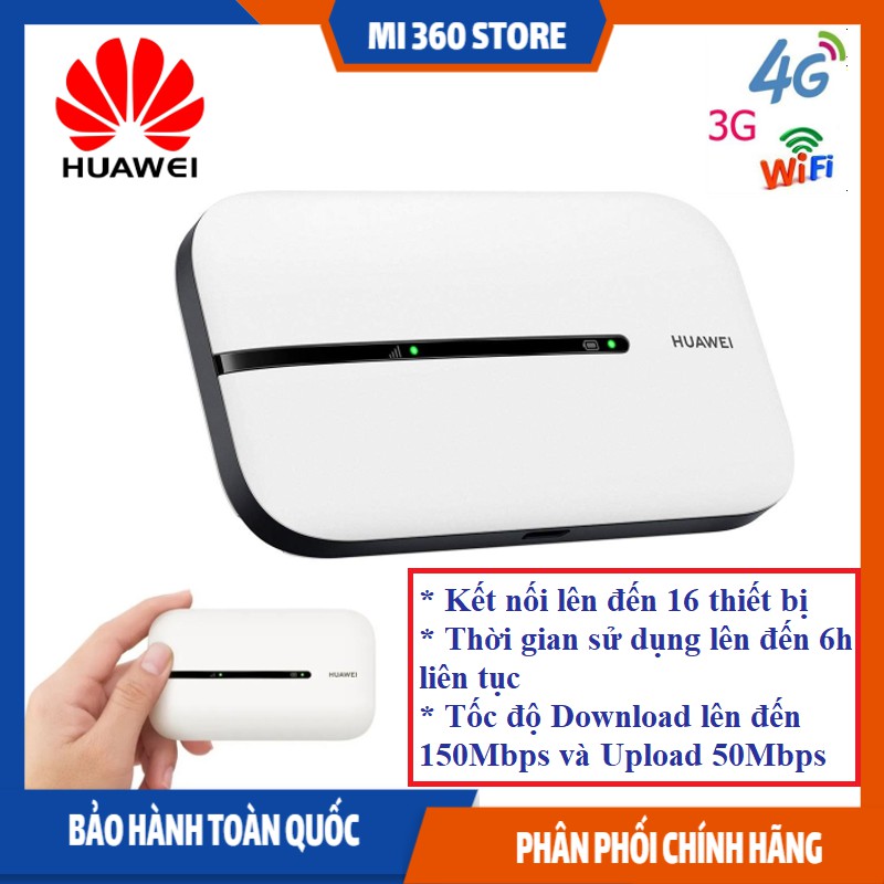 ✅Bản Quốc Tế✅ Bộ Phát Wifi Từ Sim 4G Huawei E5576 Hàng Chính Hãng