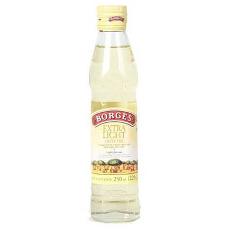 Dầu Olive Borges Extra light 250ml nguyên chất - không mùi