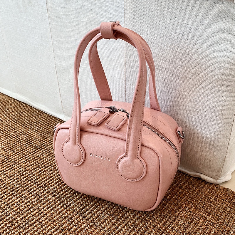 Túi Đeo Vai Hình Vuông Cỡ Nhỏ Màu Đen Phong Cách Hàn Quốc Thời Trang Cho Nữ