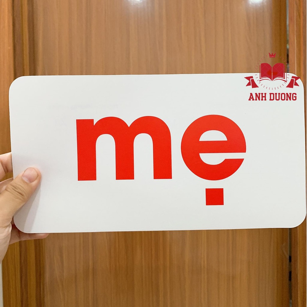 THẺ HỌC ĐỌC TIẾNG VIỆT NÂNG CAO 300 THẺ GDKIDS -CHUẨN GLENN DOMAN