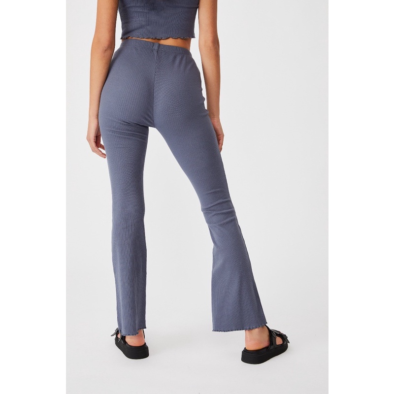 Quần dài nữ Cotton:On BELLA RIB FLARE PANTS