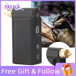 Portable Wireless Tattoo Pen Power Machine Supply RCA Connection