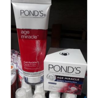 Compo kem và sữa rửa mặt pond chống lão hóa