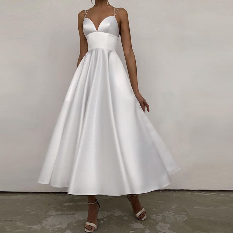 Đầm Celmia hai dây cổ chữ V ôm dáng quyến rũ thời trang dành cho nữ