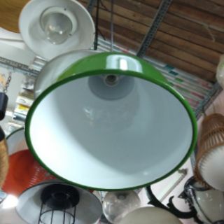Chao tráng men sâu d360mm,chao đèn công nghiệp