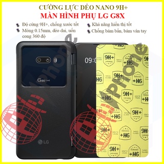 Dán cường lực dẻo nano bảo vệ màn hình phụ LG G8X