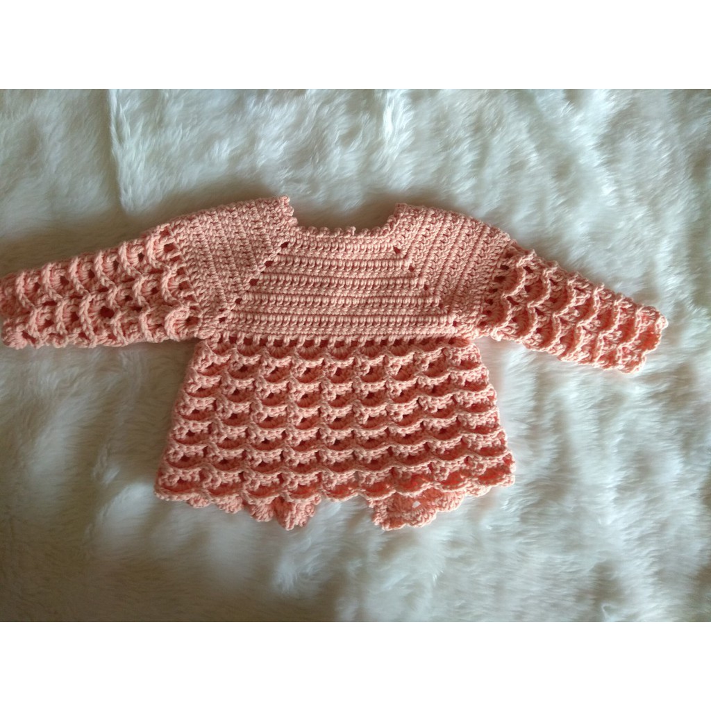 Áo khoác len handmade cho bé