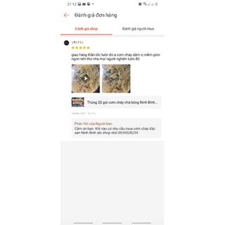 (bán sỉ) Cơm cháy ruốc hành Ninh Bình Vàng (cochi chà bông) 65g